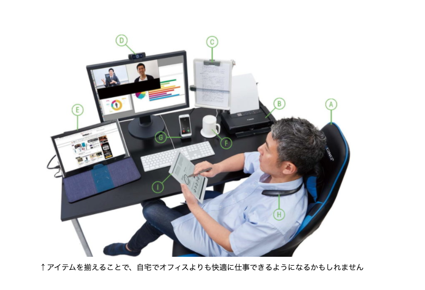 理想のテレワーク空間